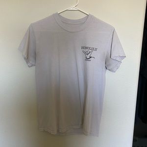 White Honolulu Prison Mens Small T-Shirt